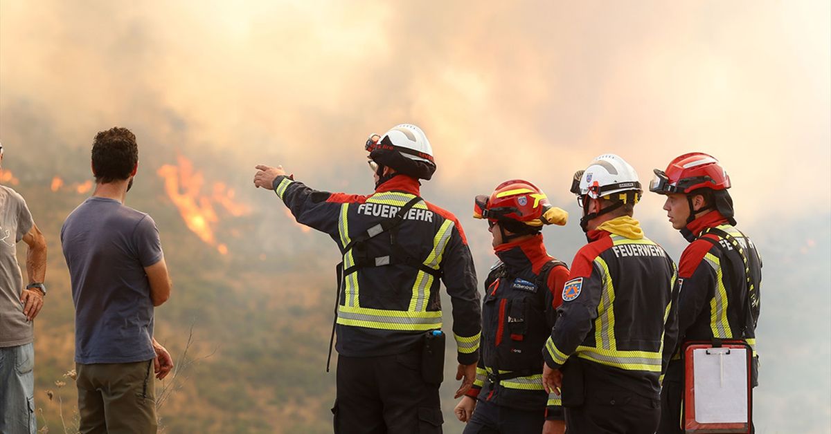 Moderado optimismo en la lucha contra la ola de incendios que afecta a ...