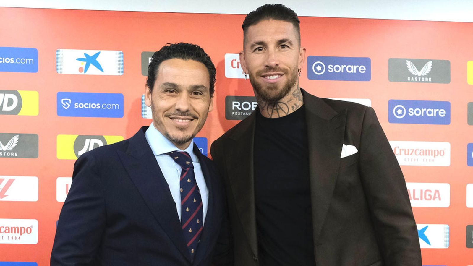 Sergio Ramos y José María del Nido Carrasco