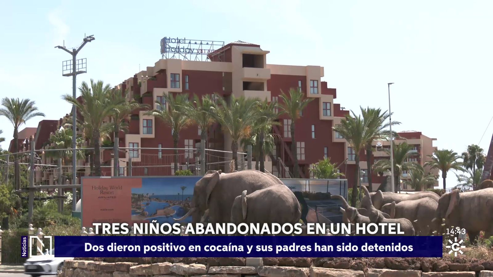 Abandono de tres niños en Benalmádena