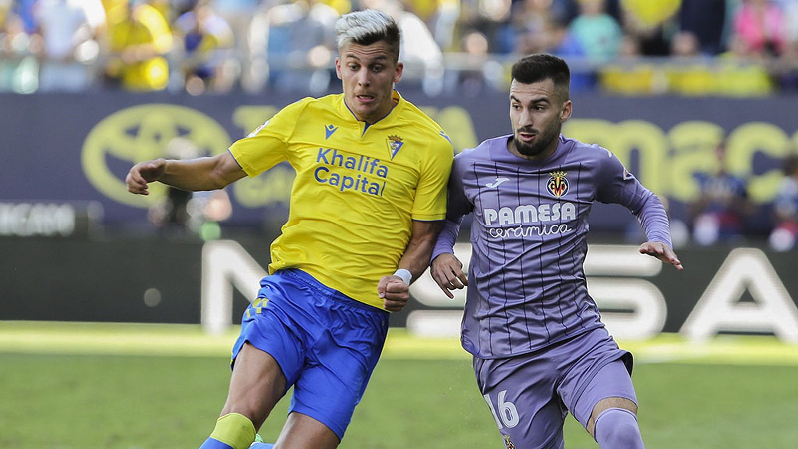 El Cádiz empata en casa con el Villarreal