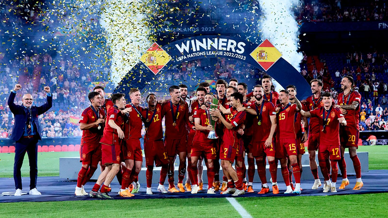 España gana la liga de Naciones