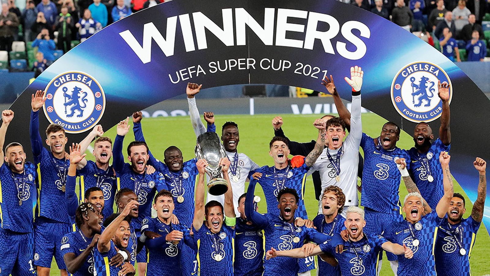 El Chelsea gana la Supercopa europea