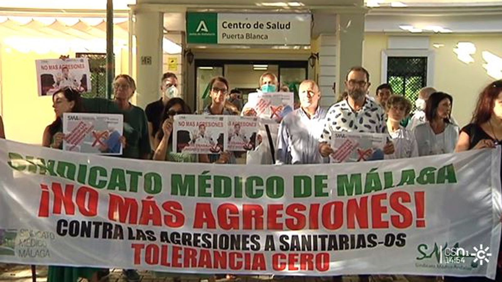 Informe sobre agresiones a sanitarios en 2023