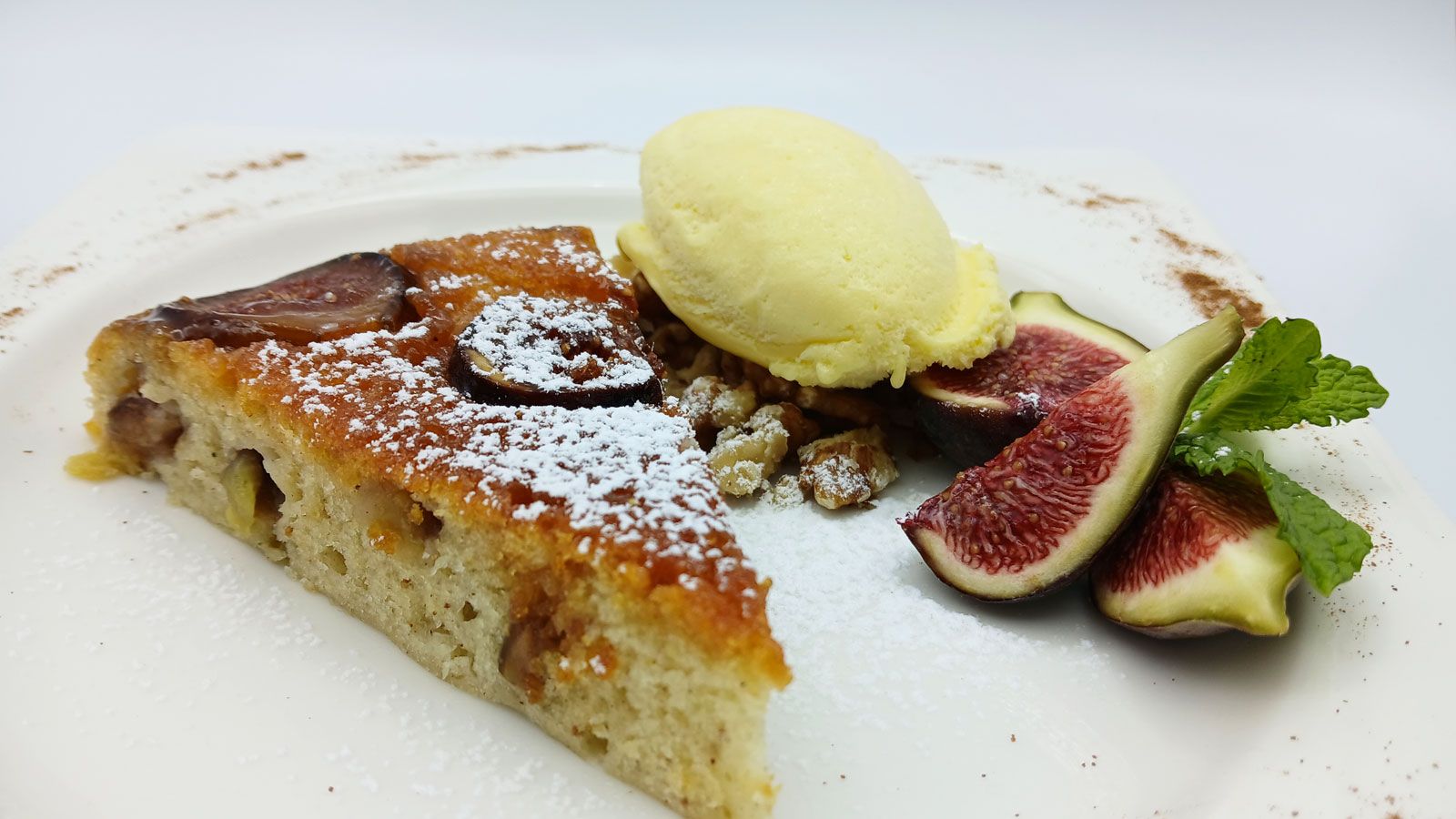 Tarta de higos elaborada en "Cómetelo"