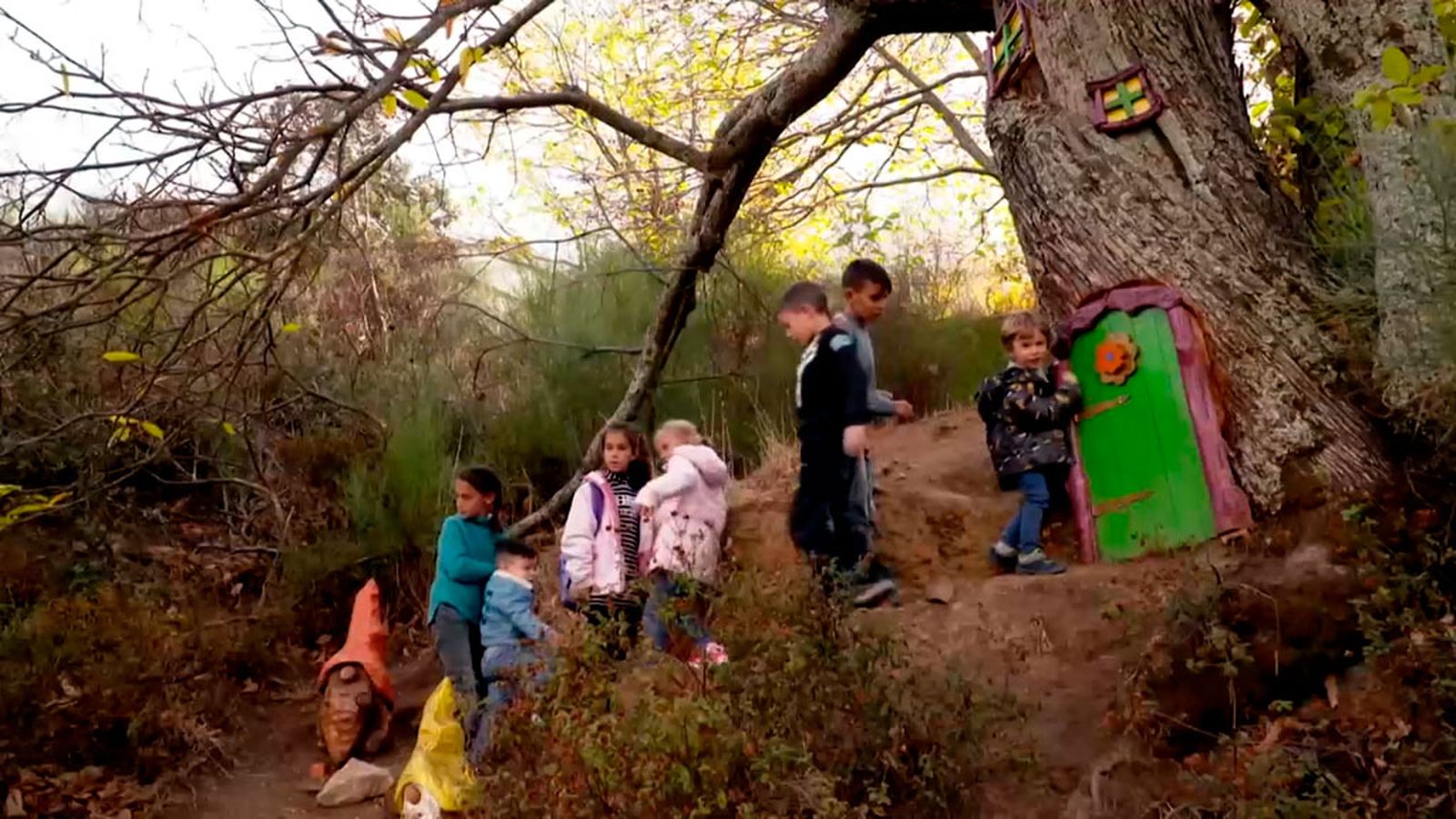 Recorremos el bosque encantado de Parauta rodeado de duendes y hadas