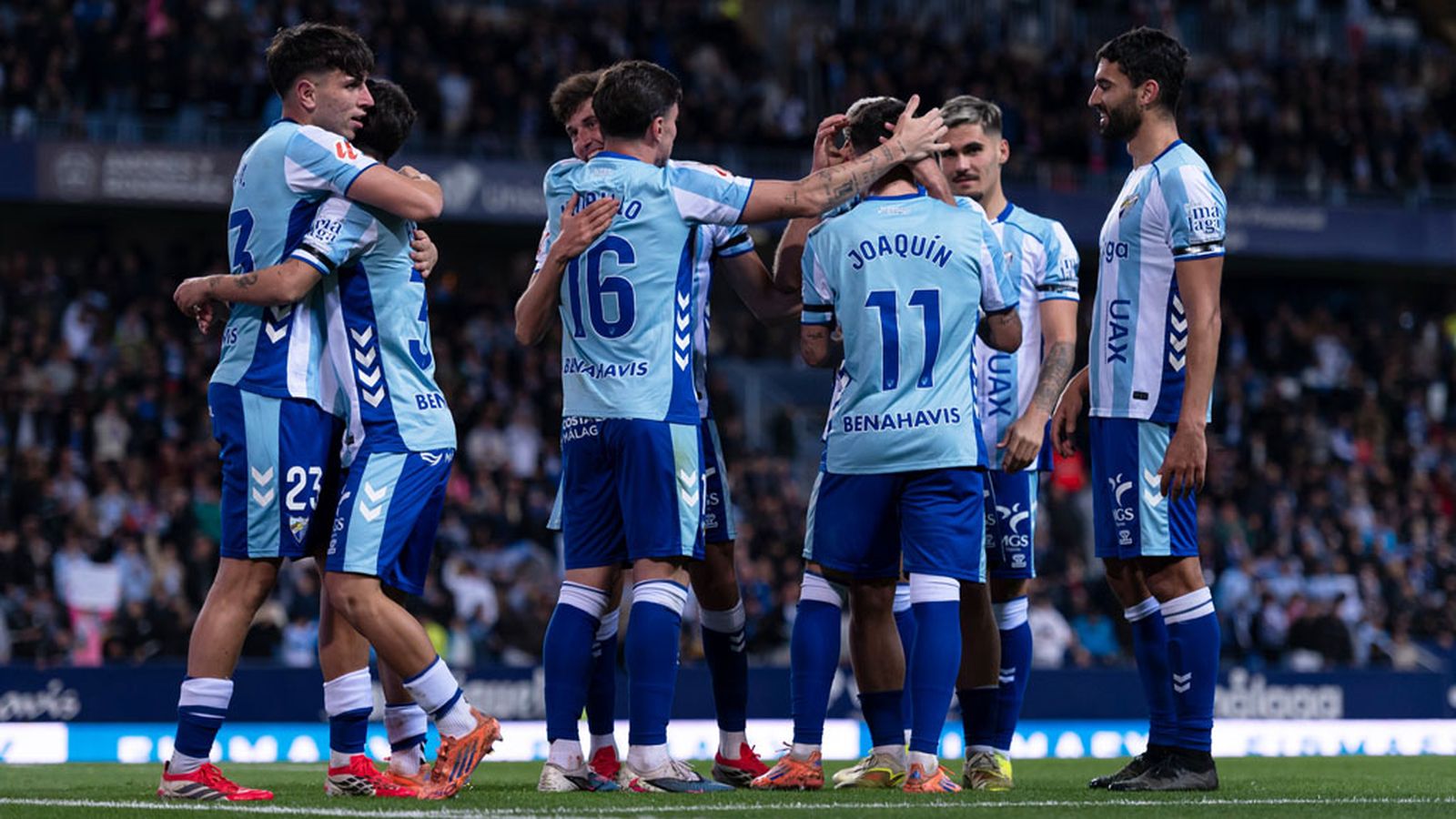 Málaga en La Rosaleda