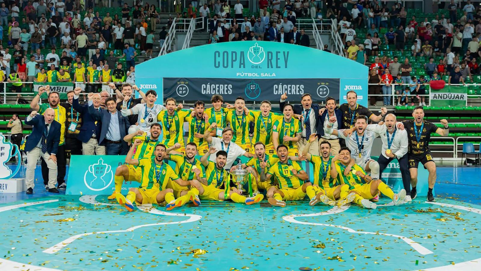 Jaén Paraíso Interior, campeón de la Copa del Rey