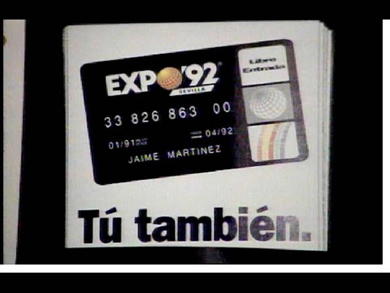 Expo 92: suspensión de los Pases de temporada en la Exposición Universal de Sevilla