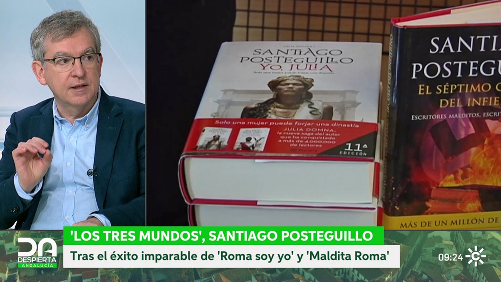 Santiago Posteguillo en Despierta Andalucía