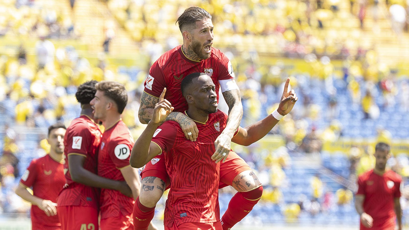 El Sevilla gana a Las Palmas