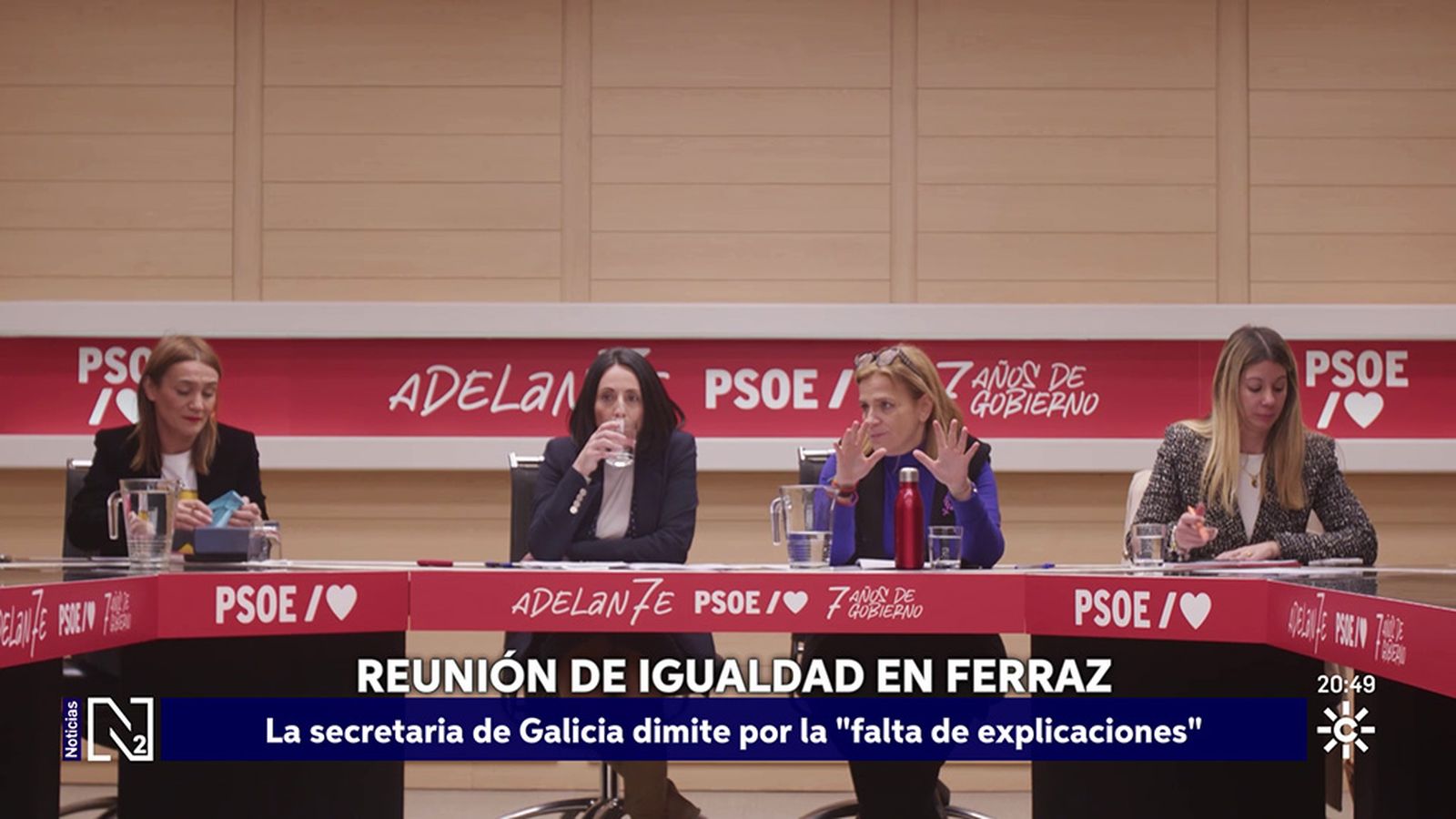 Casos de acoso sexual en el PSOE