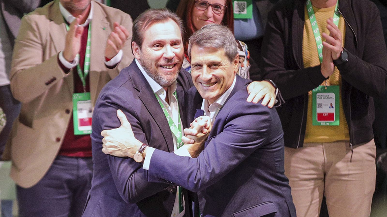 Puente apoya a Pedro Fernández en el PSOE de Granada