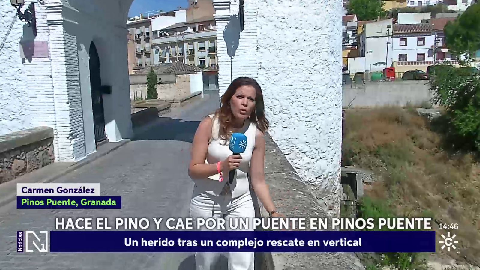 Suceso en Pinos Puente