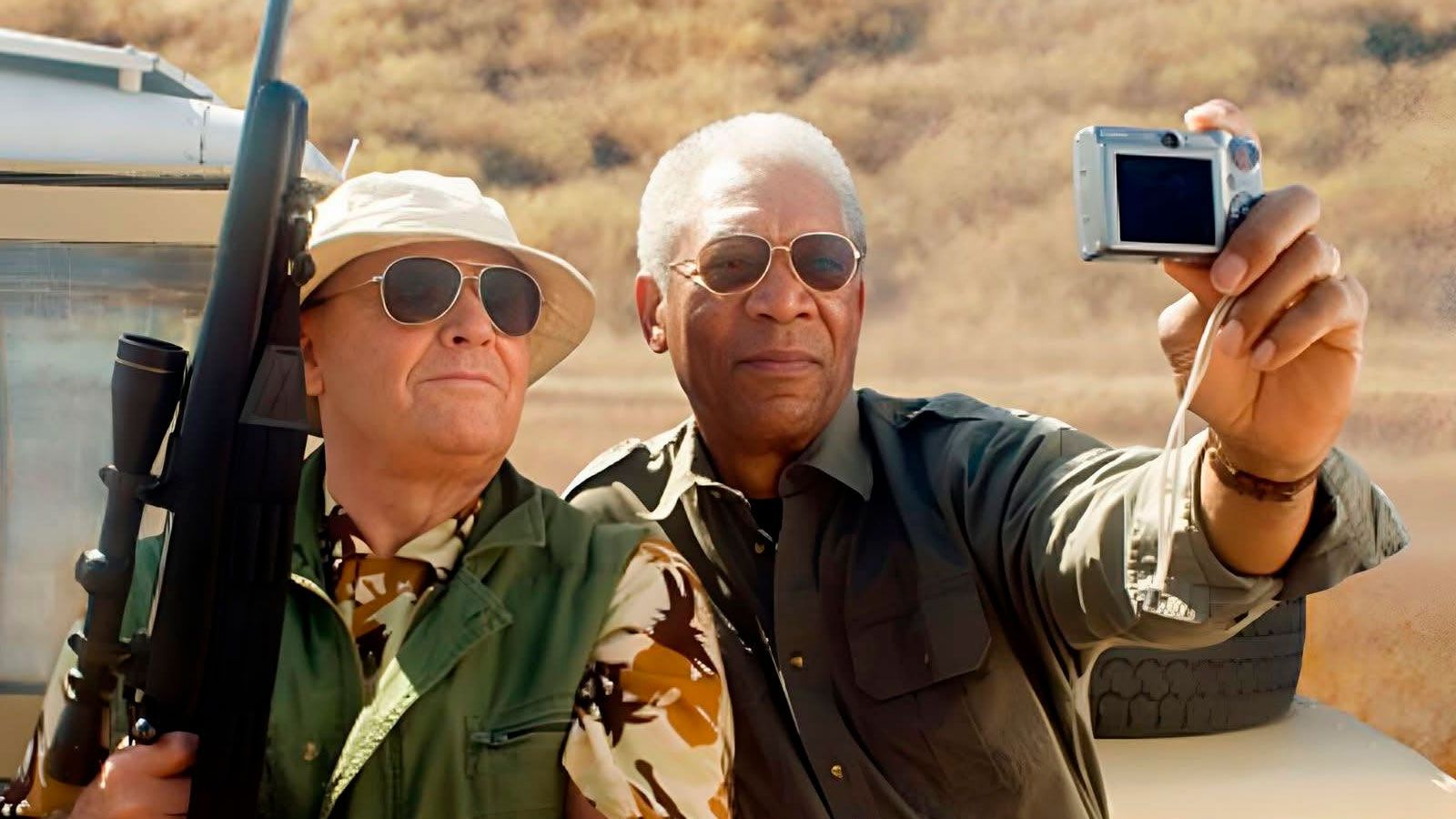 Jack Nicholson y Morgan Freeman en "Ahora o nunca".