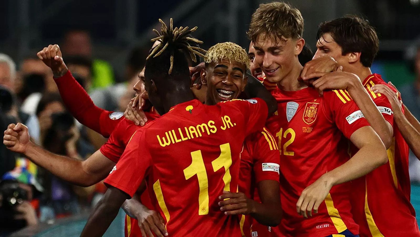Triunfo de España ante Francia