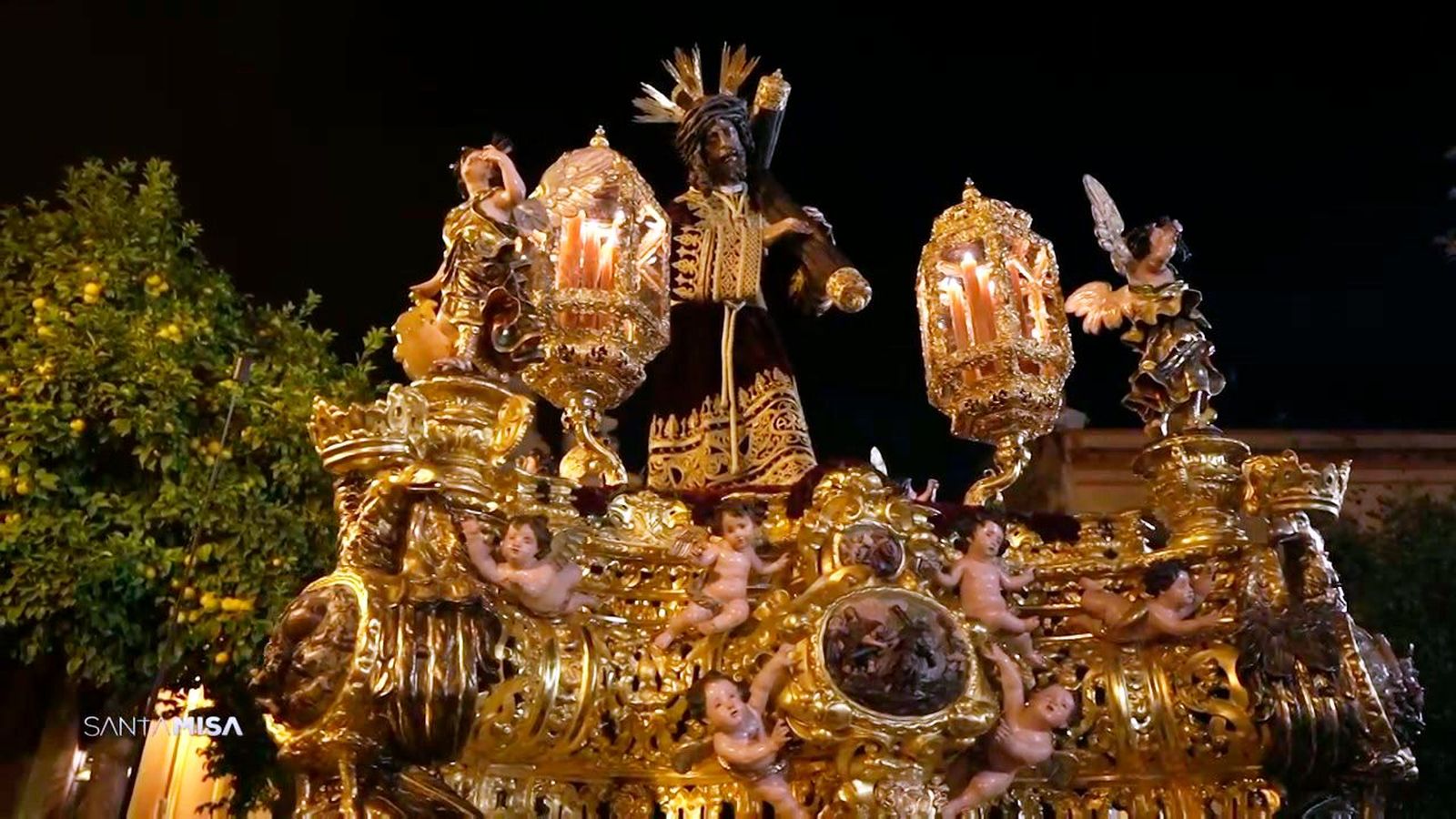 El Gran Poder: Salida de su basílica y entrada a la Catedral