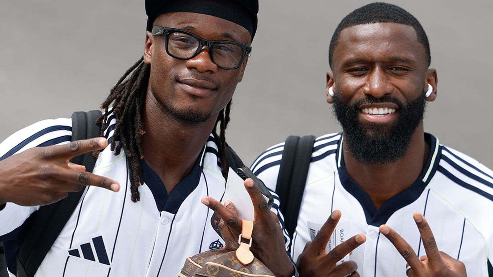 Rudiger y Tchouameni
