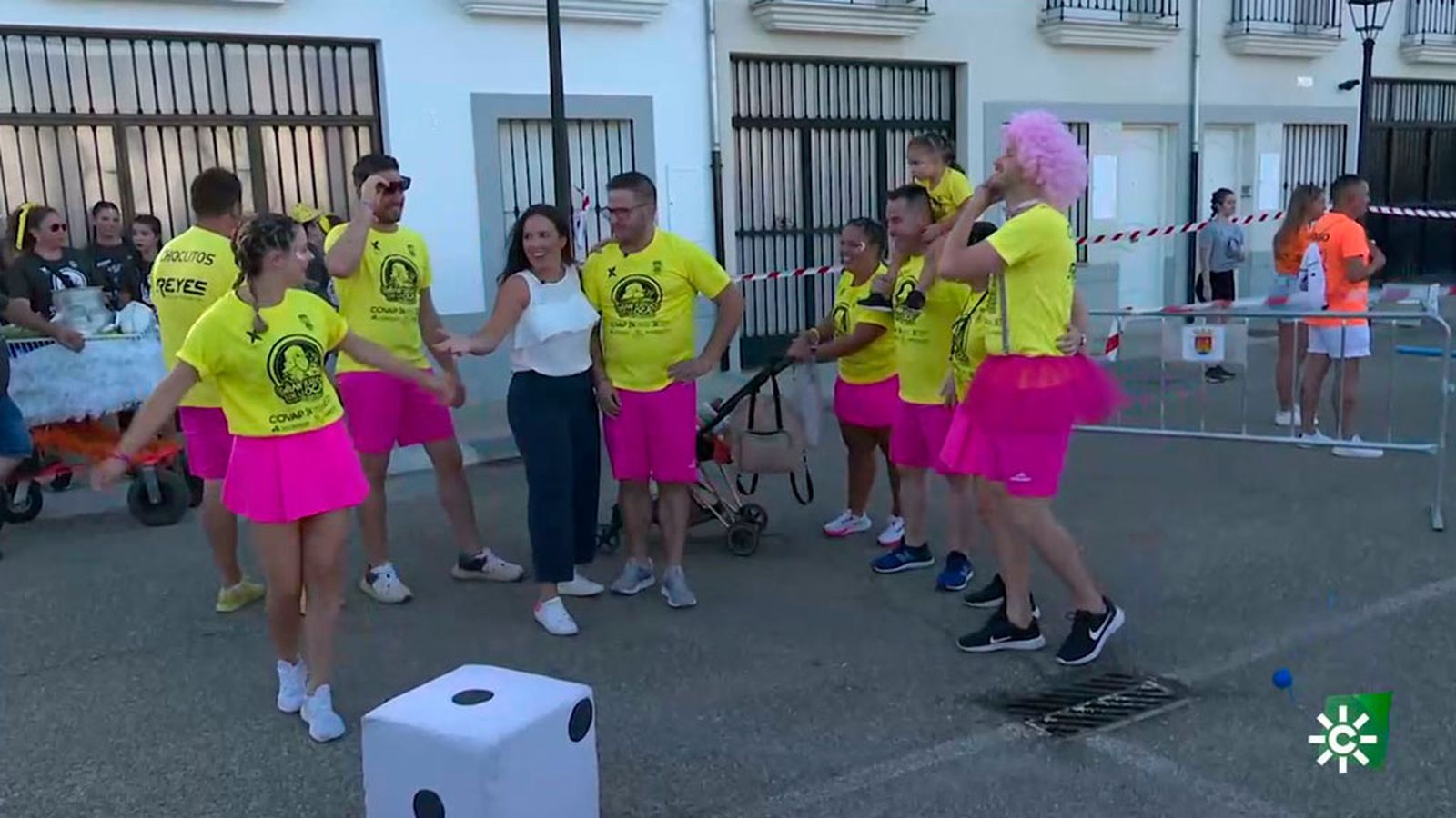 Nos lo pasamos en grande con el Gran Juego de la Oca en Dos Torres