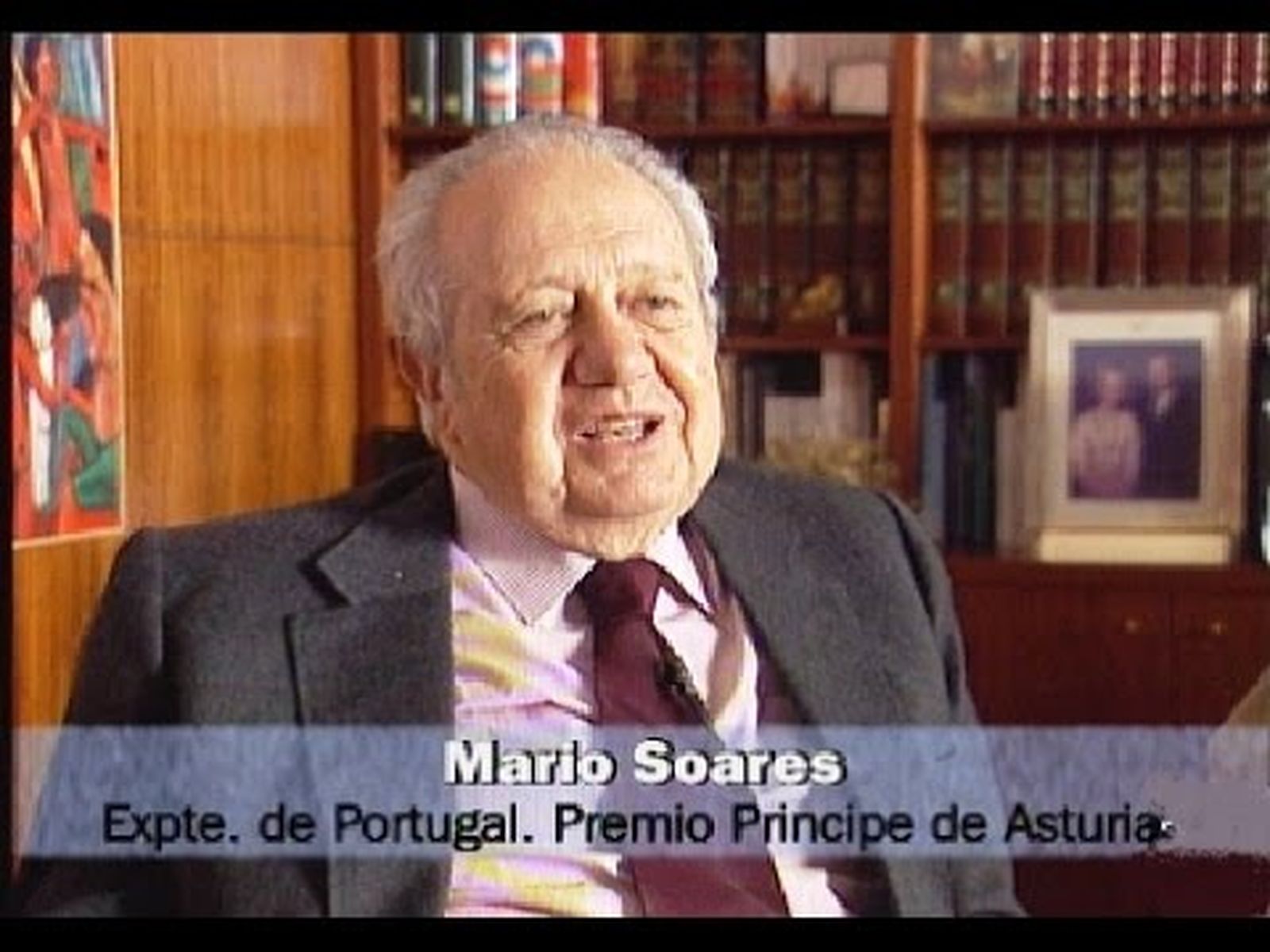 Mario Soares, expresidente de Portugal y Premio Príncipe de Asturias