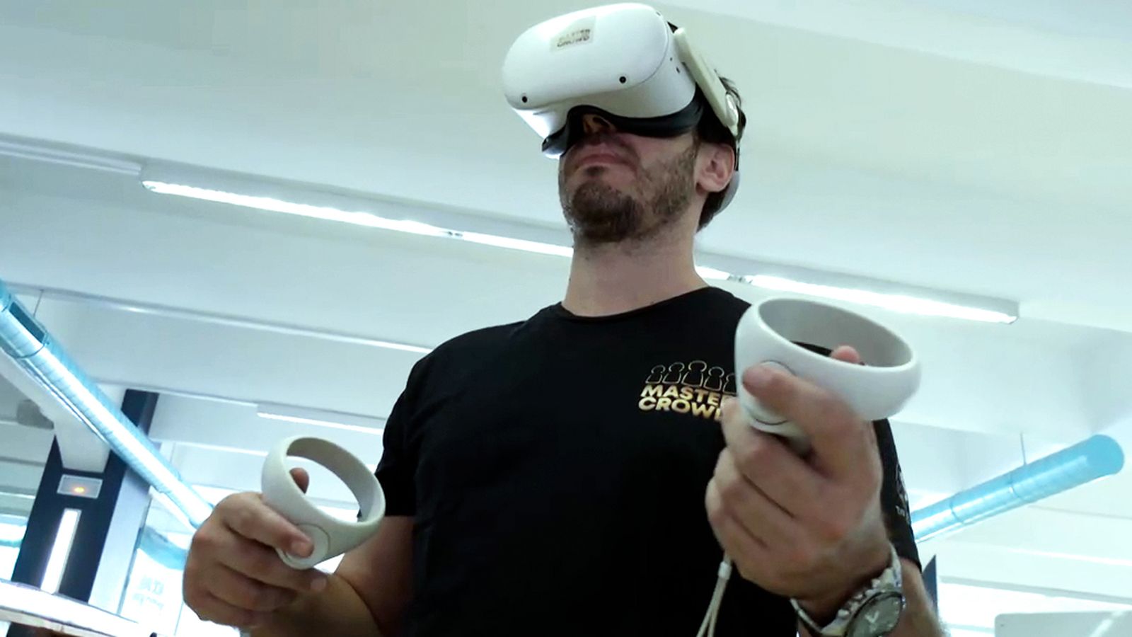 'Rock Invasion', un videojuego de realidad virtual para tocar la guitarra