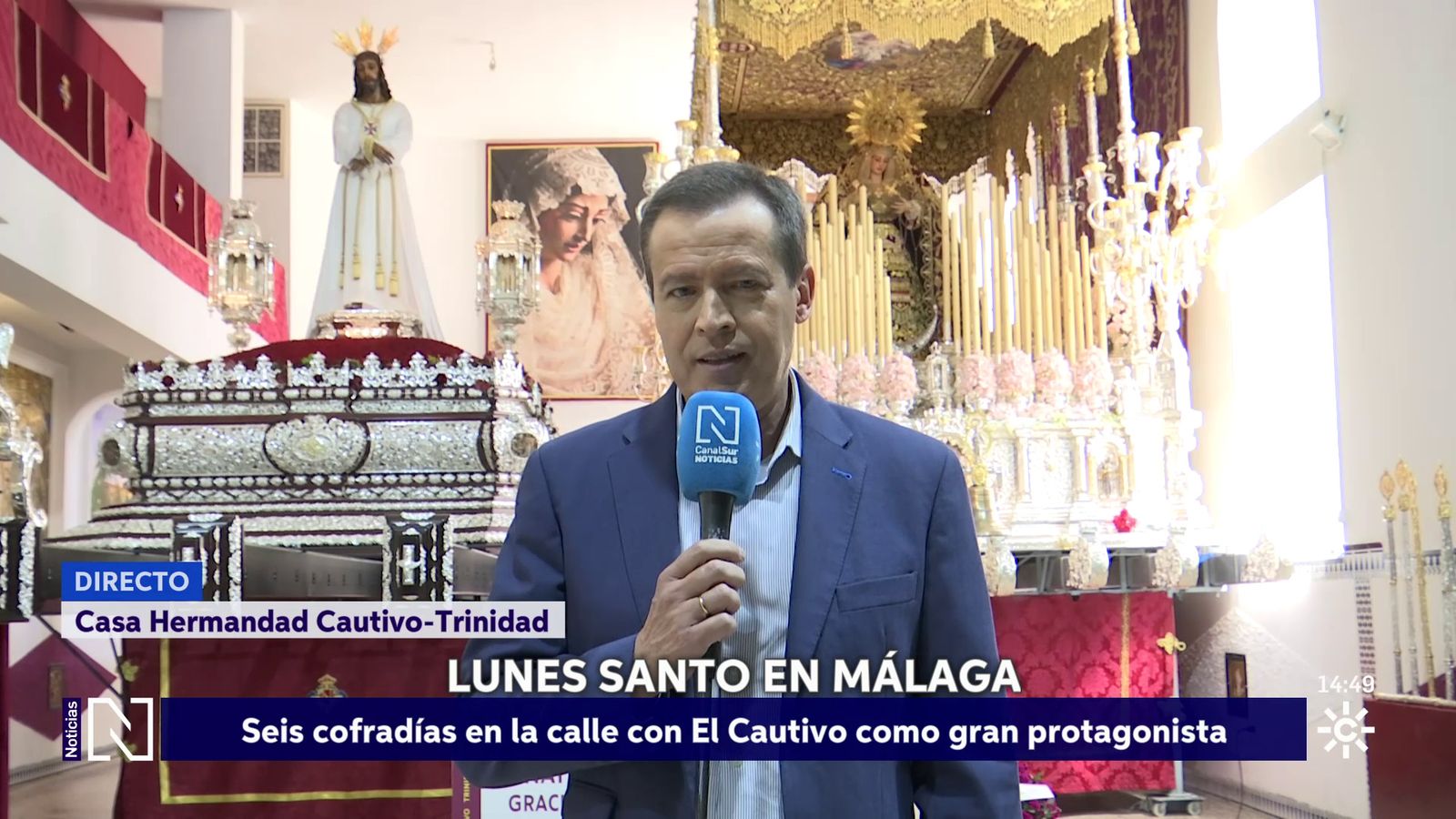 Cautivo Málaga, protagonista del Lunes Santo