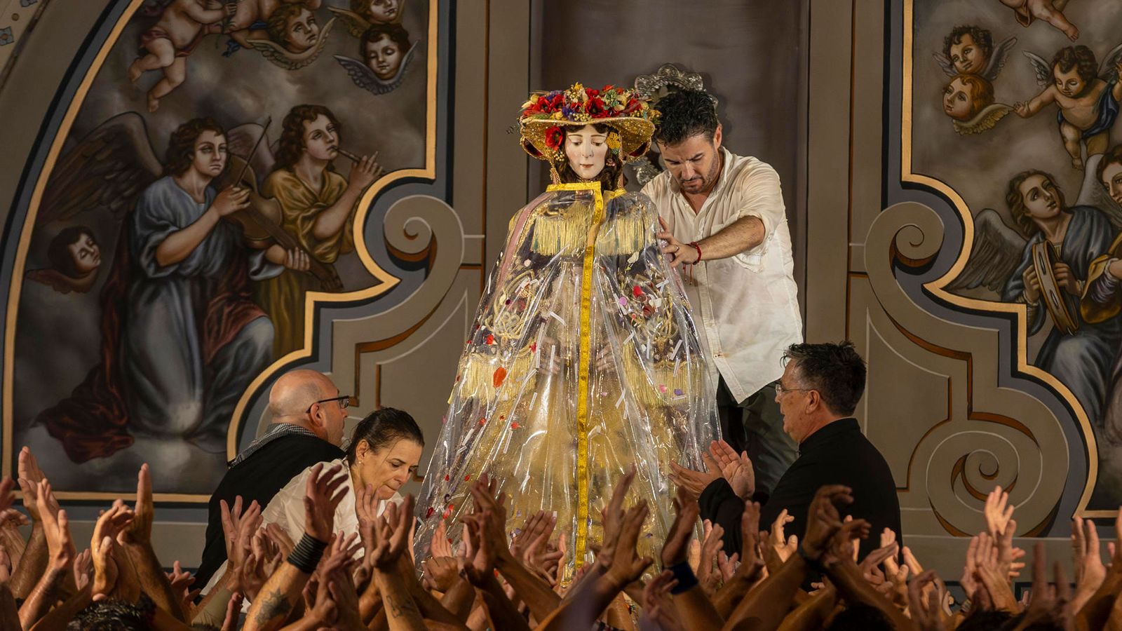 Virgen Rocio en el tempo