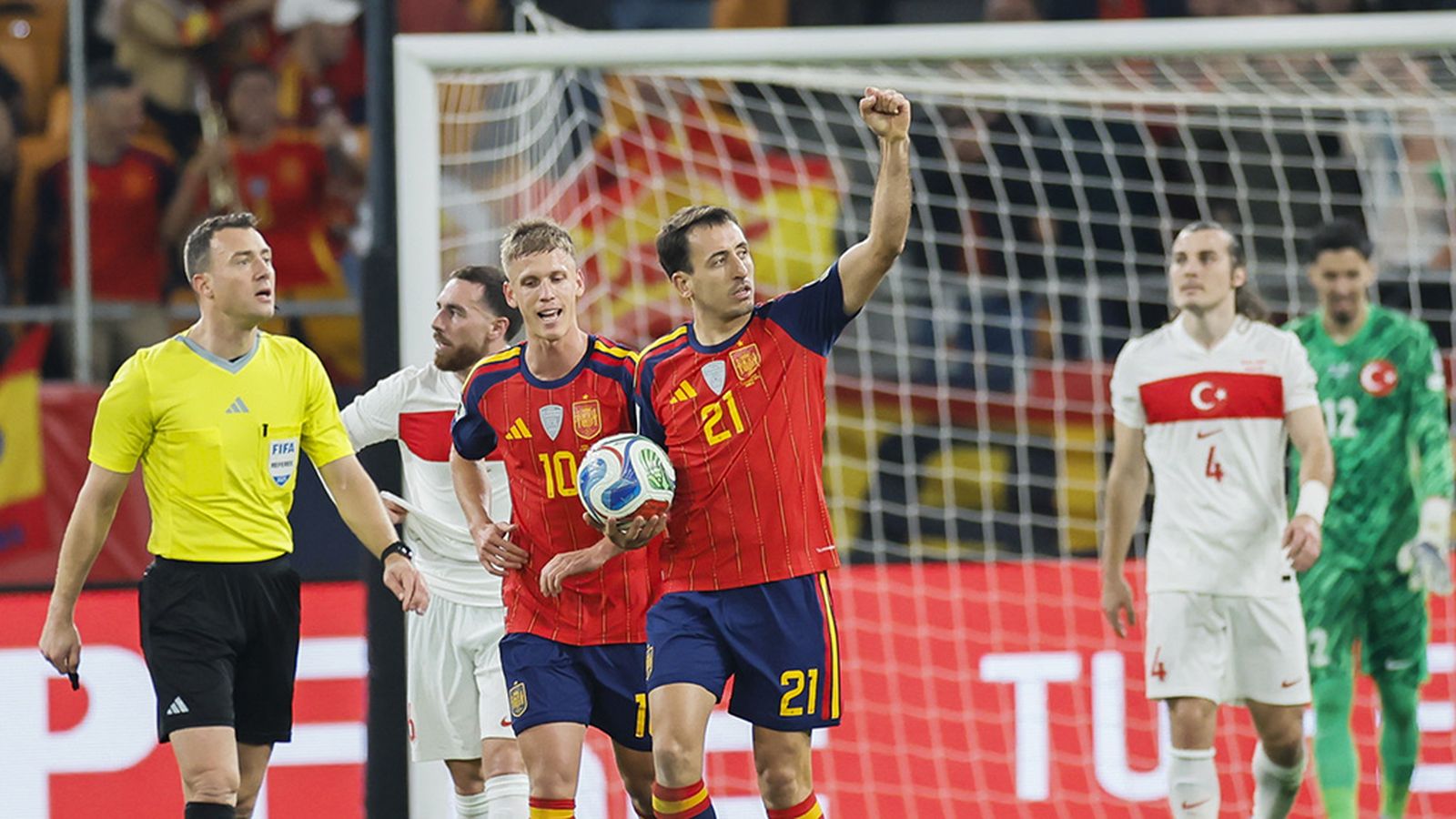 España sella la clasificación para el Mundial en La Cartuja