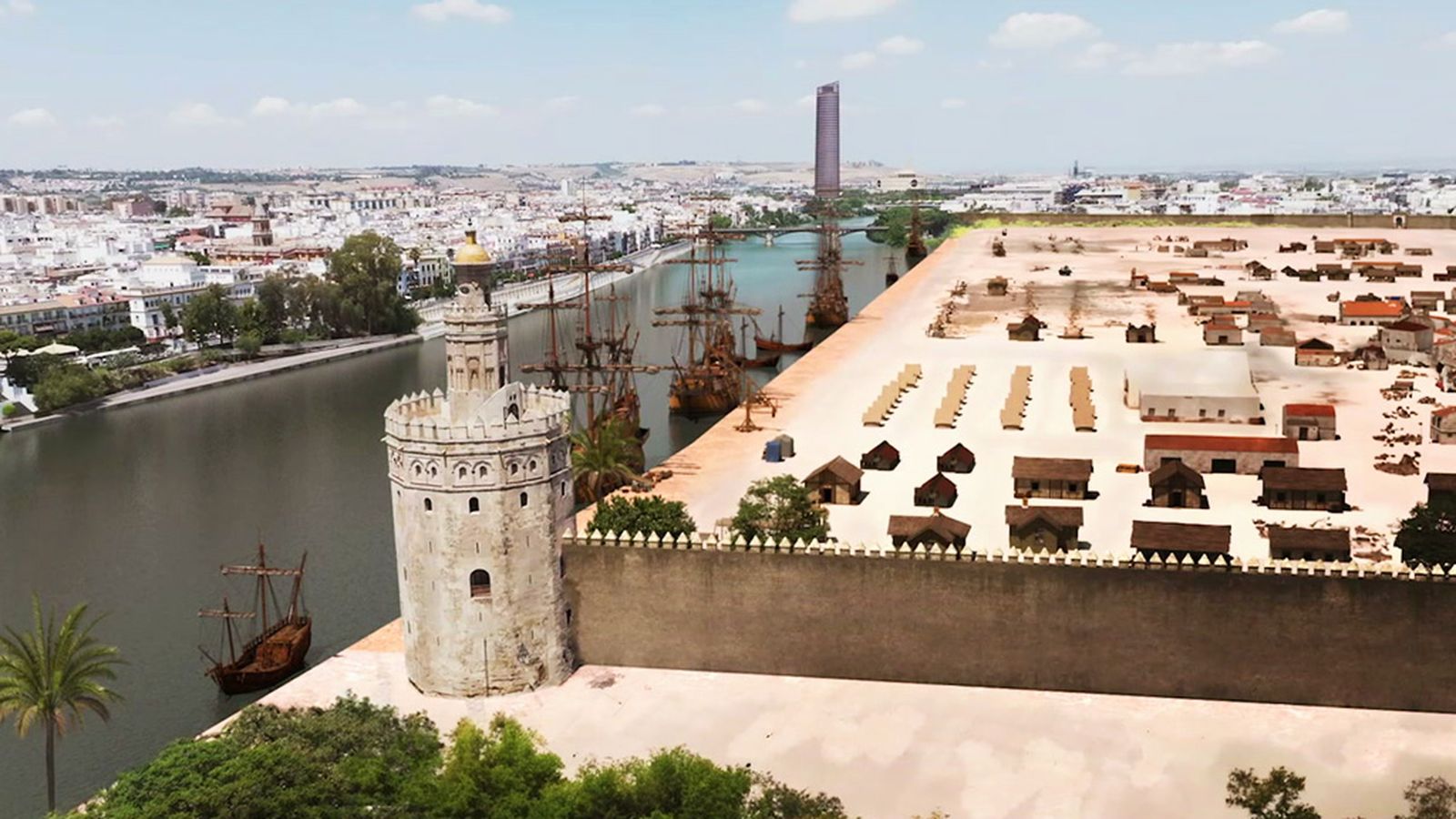 Descubrimos los muelles y las Atarazana Reales de Sevilla tras el descubrimiento de América