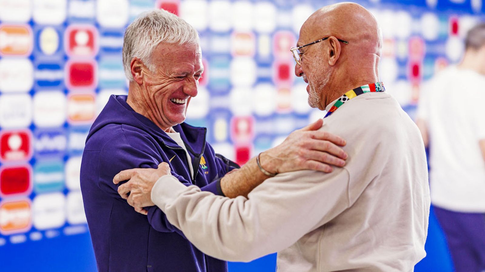 Luis de la Fuente y Didier Deschamps