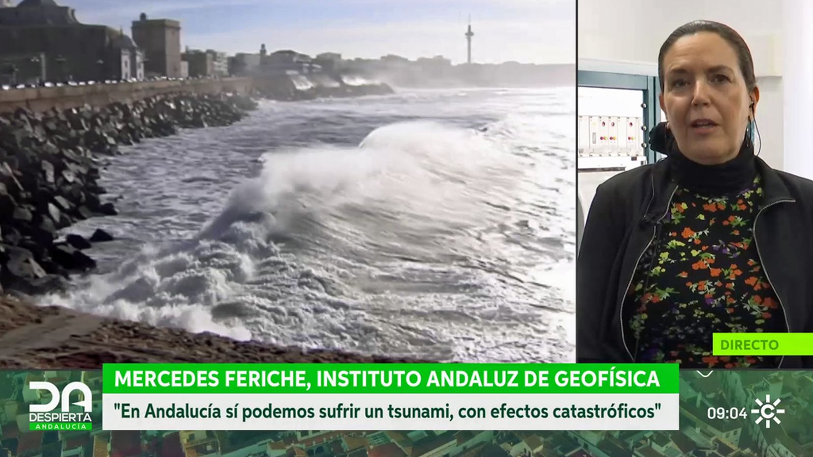 Mercedes Feriche simulacro tsunami Cádiz
