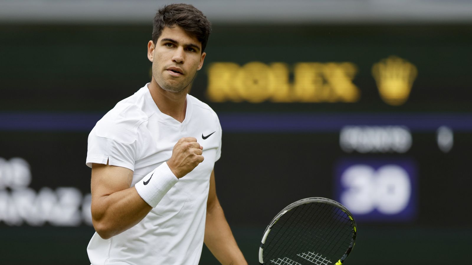 Alcaraz en Winbledon