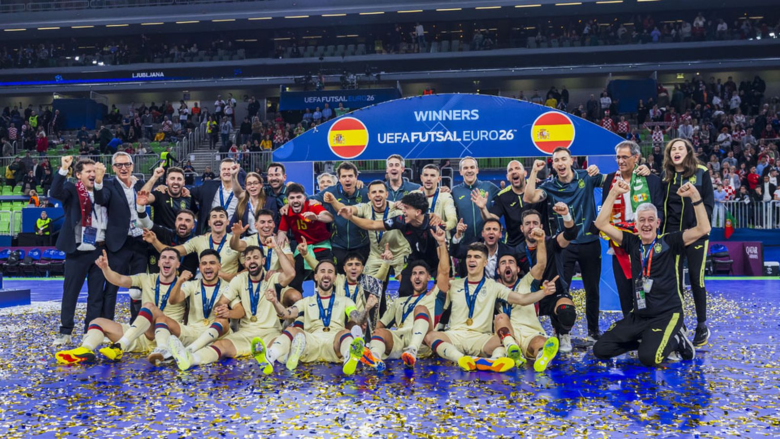 europeo fútbol sala españa campeón