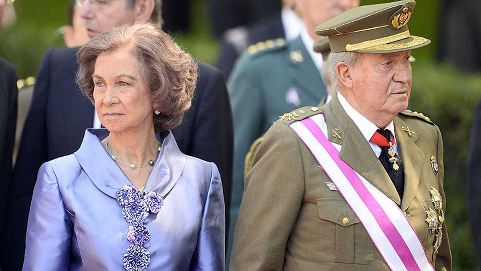 La Reina Sofía y Juan Carlos