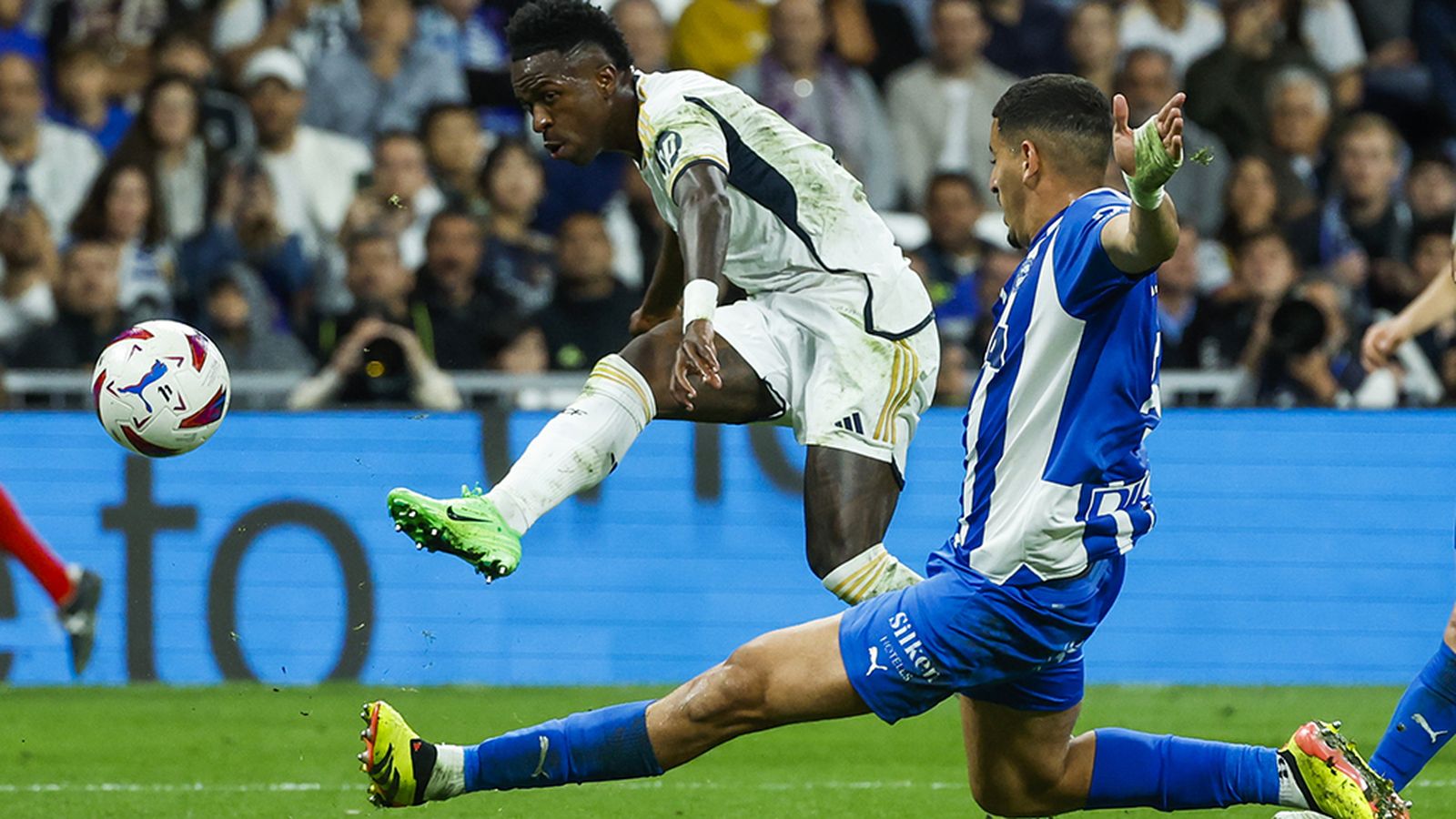Vinicius en el Real Madrid Alavés