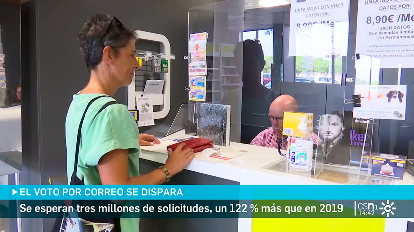 abren 400 oficinas de correos de forma extraordinaria este sábado