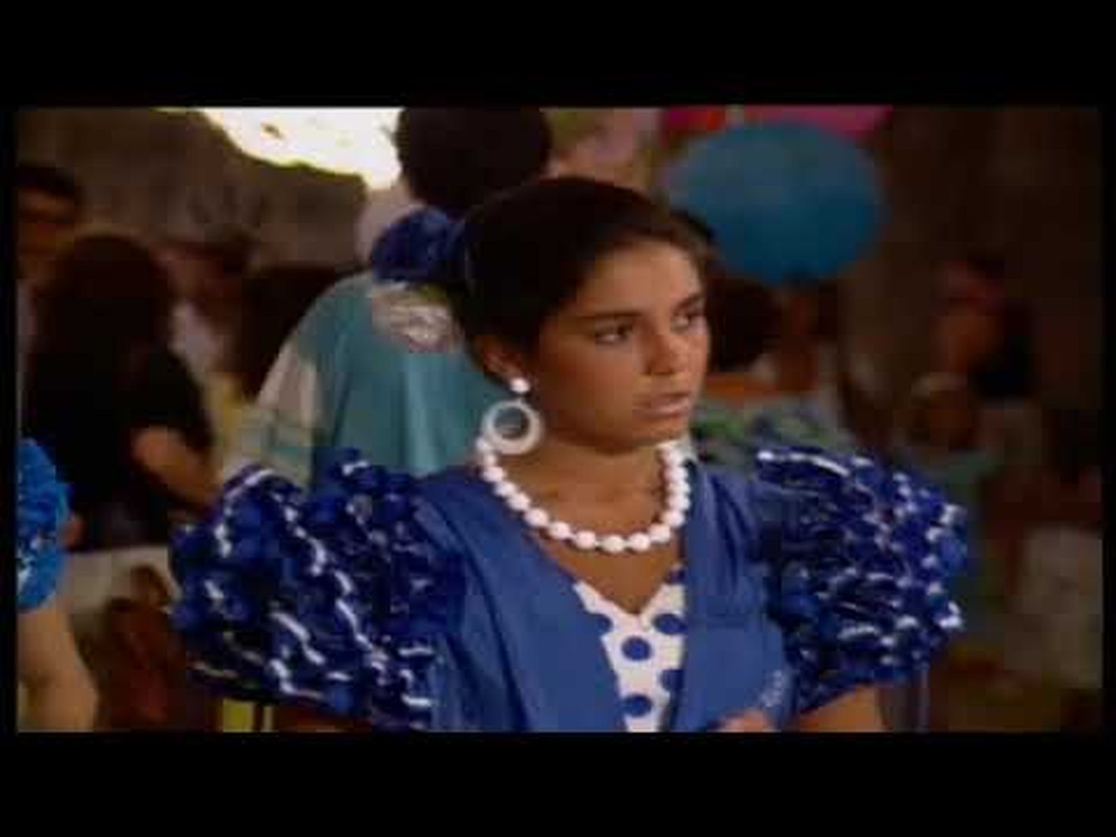 Almería en la feria de agosto de 1989: ambiente de noche en el recinto ferial