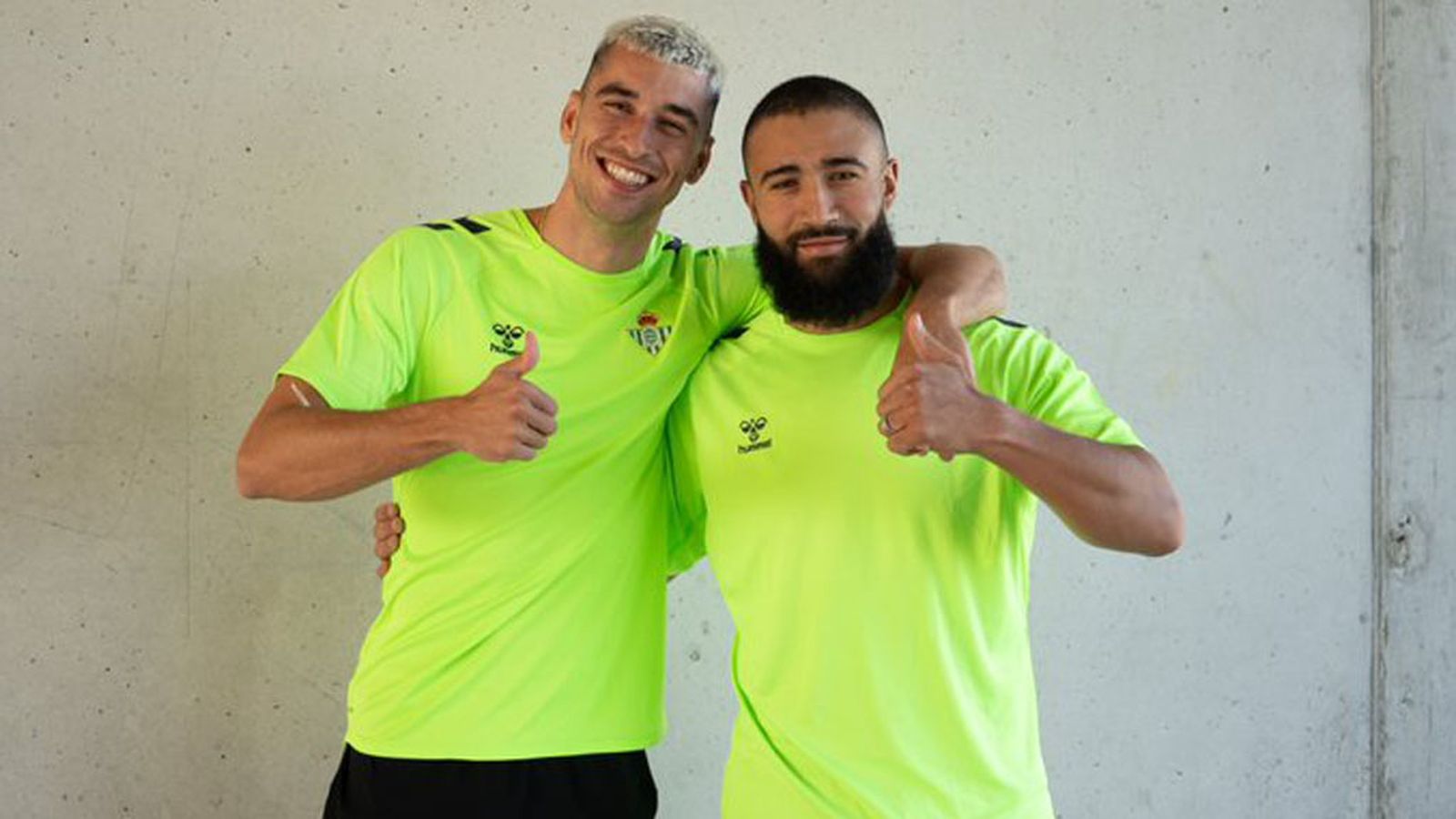 Fekir y Marc Roca Betis