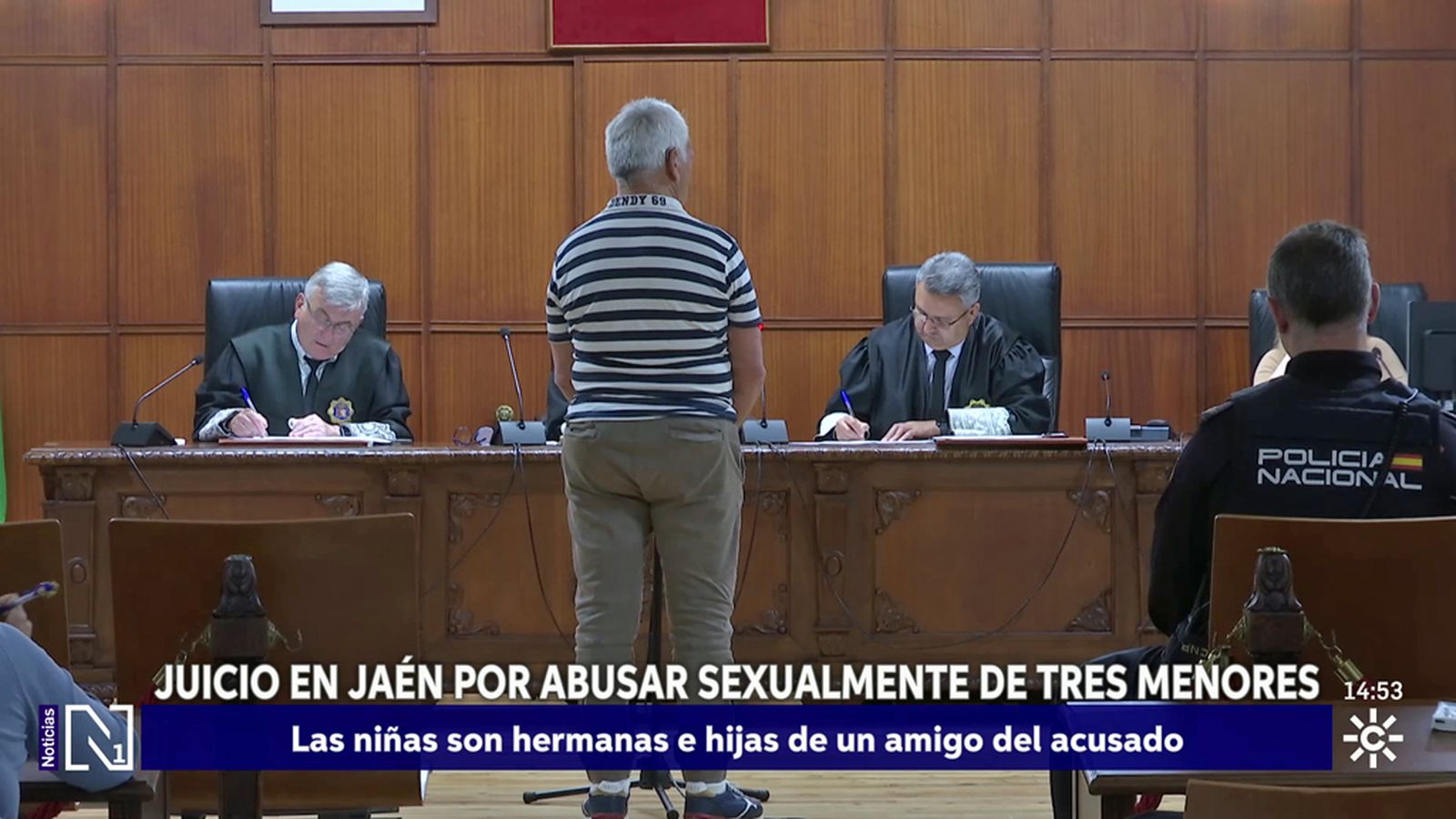 Juicio en Jaén al hombre acusado de abusar sexualmente de tres menores, hijas de un amigo