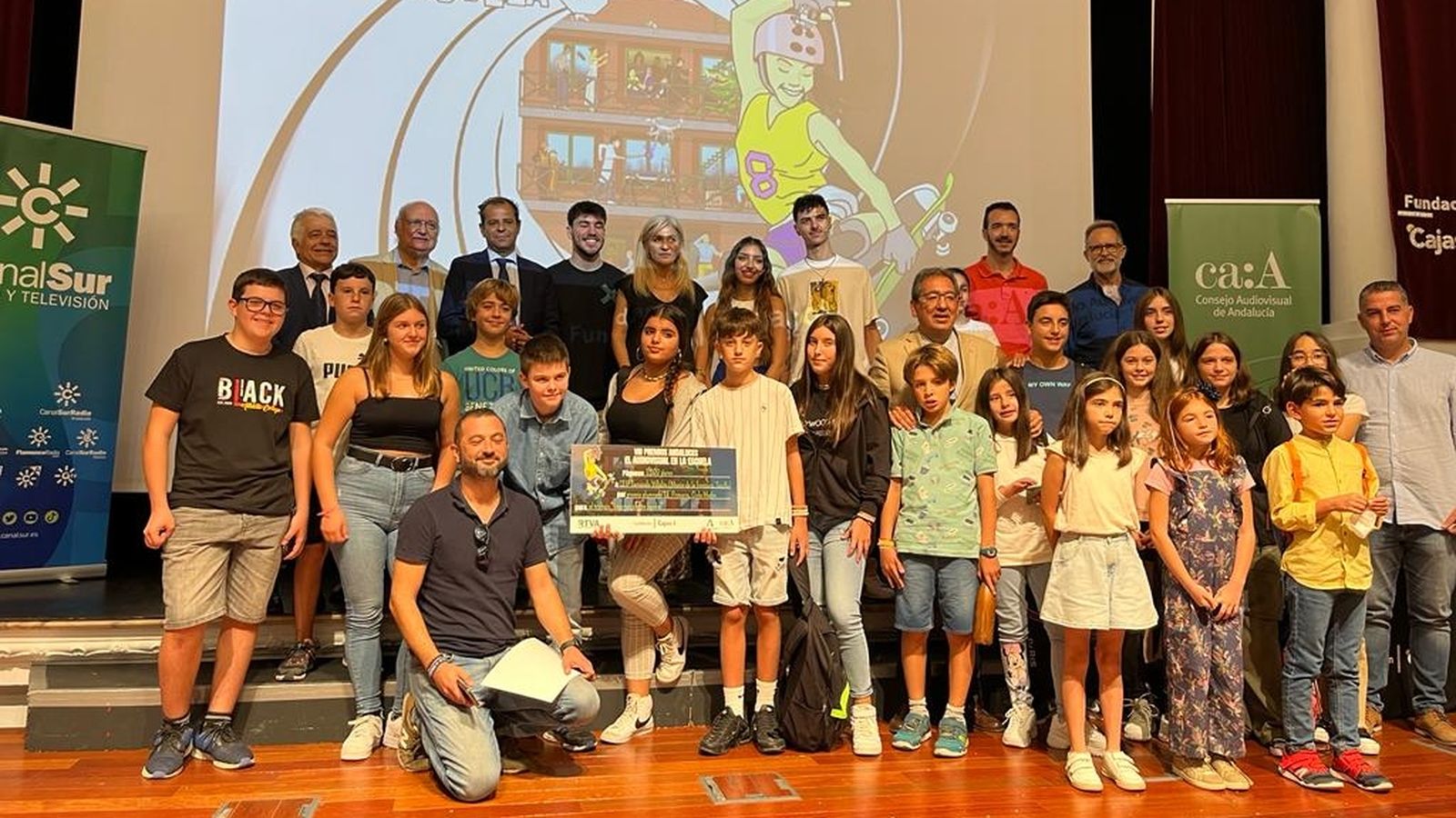 Premios Audiovisual Escuela foto familia