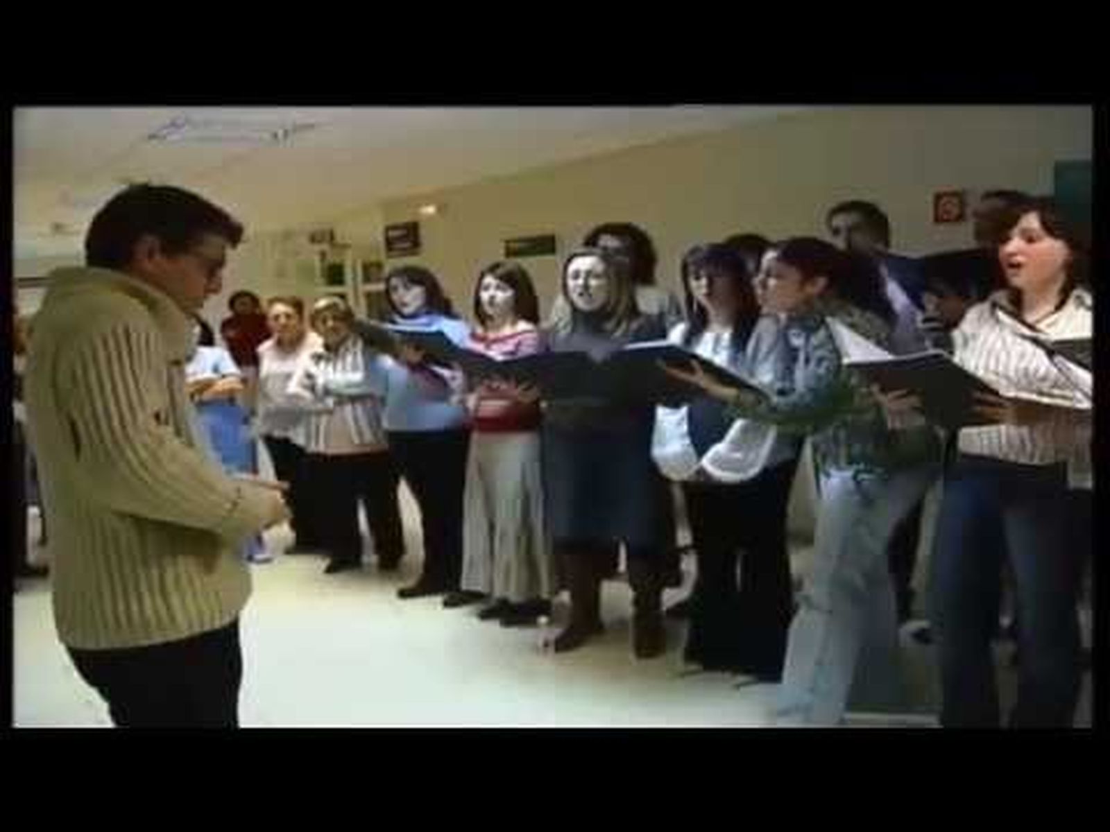 Villancicos en el hospital