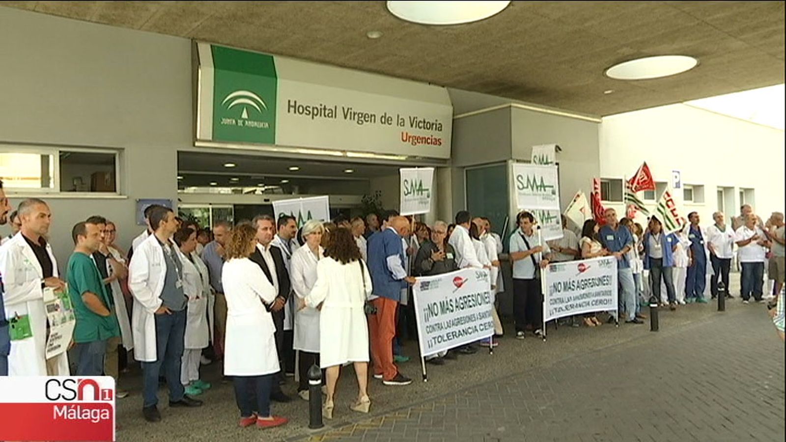 protesta agresiones