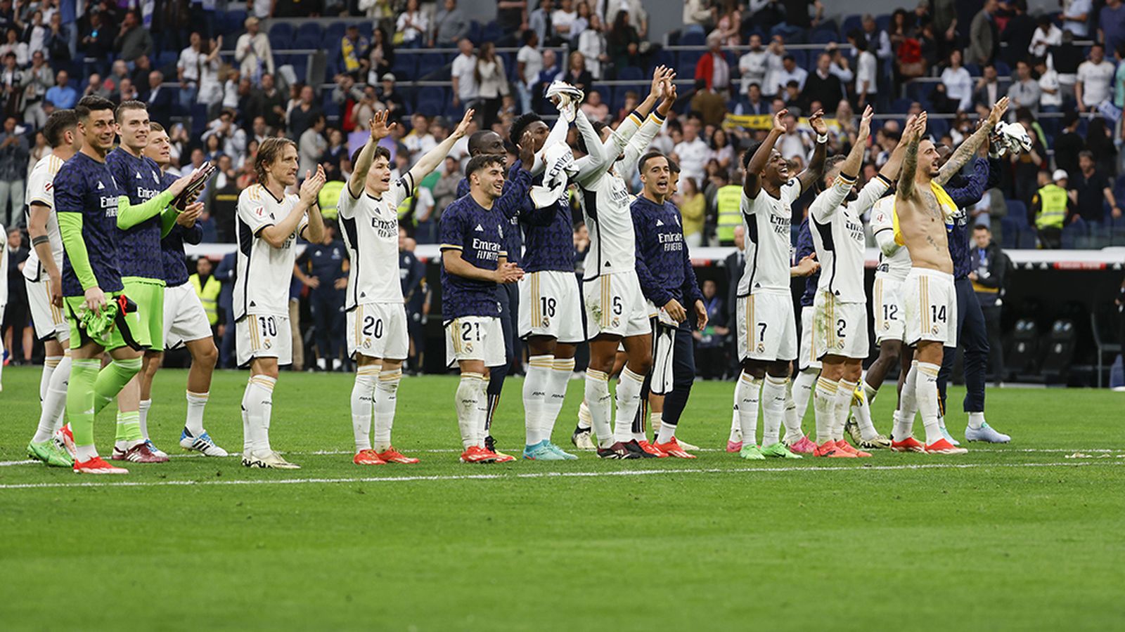 El Madrid campeón de la liga