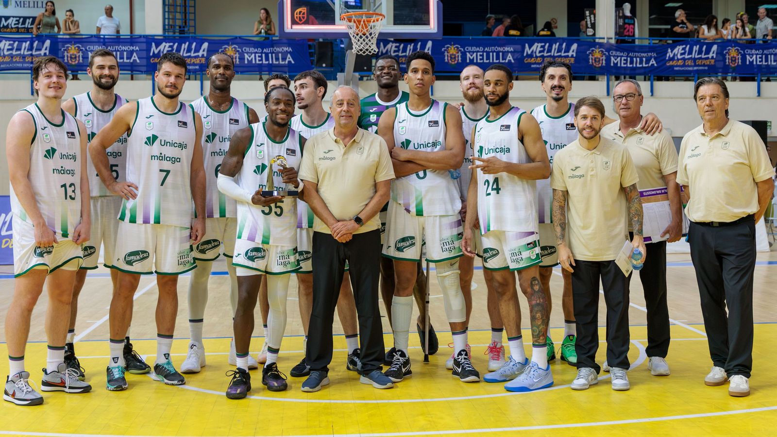 El Unicaja anota su primera victoria en pretemporada