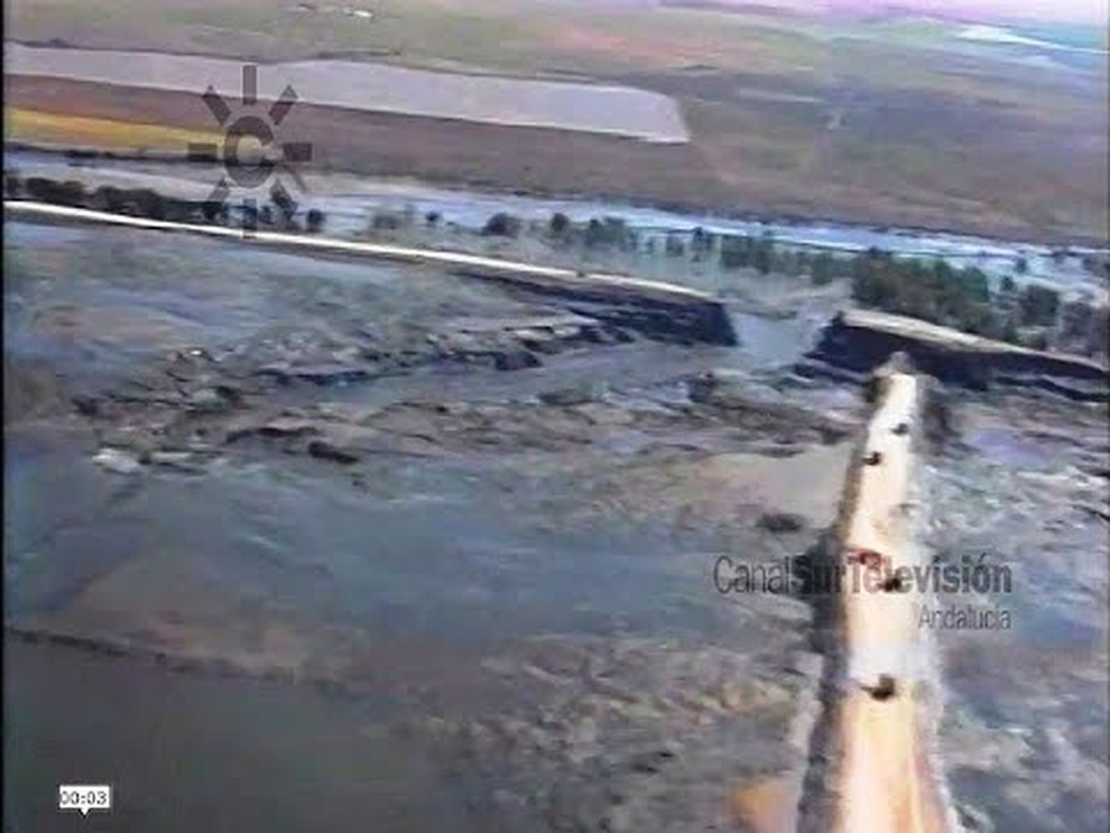 Desastre ecológico de Aznalcóllar: rotura de la presa de la Mina de Boliden