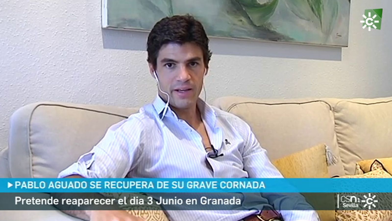 Pablo Aguado se recupera