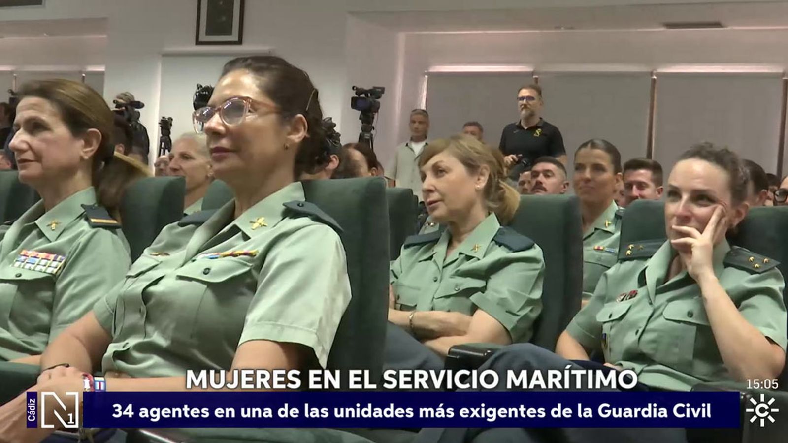 La presencia de las mujeres en la Guardia Civil aumenta un 60 % en los últimos 6 años