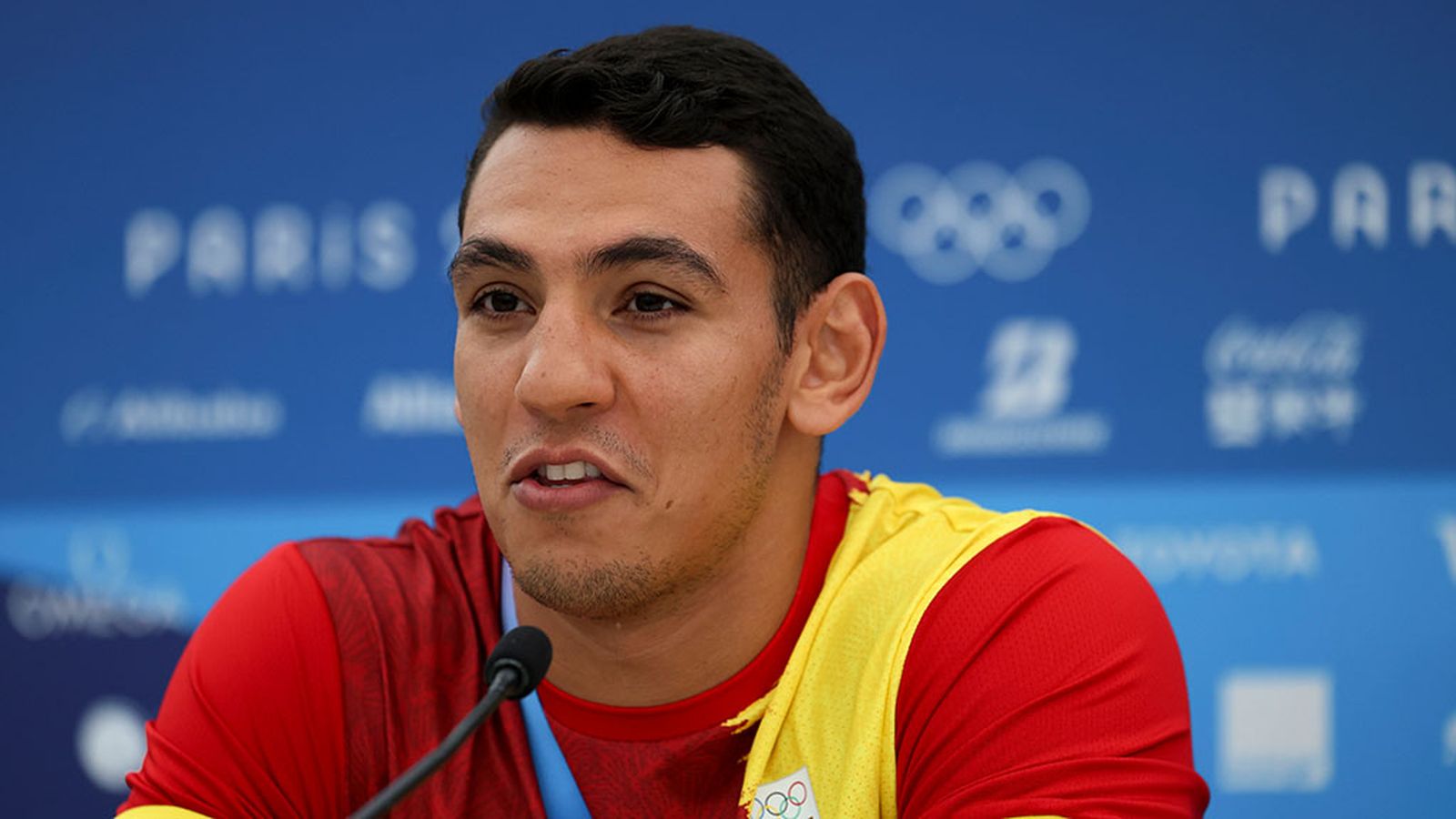 Ayoub Ghadfa, boxeador olímpico