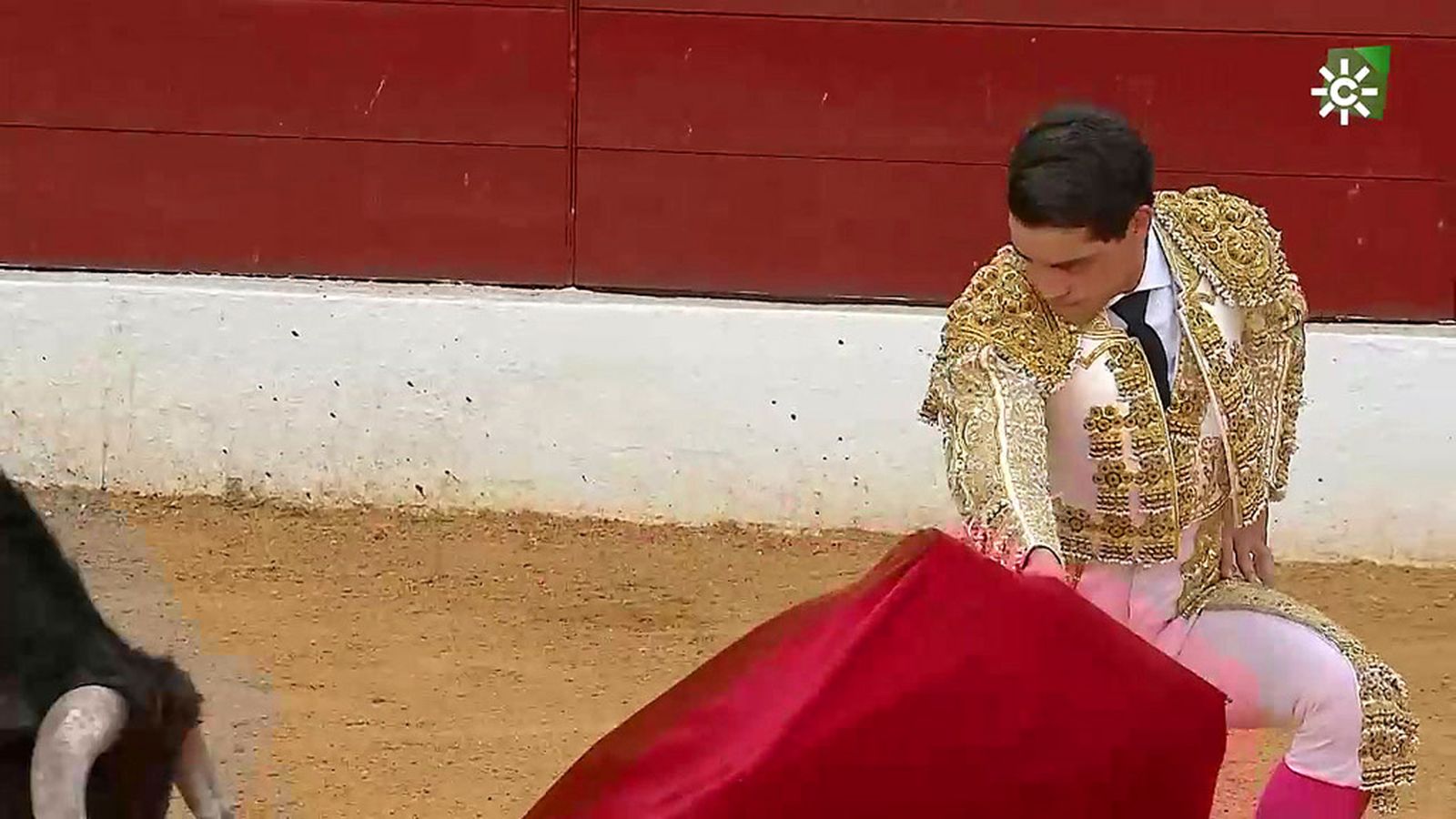 Mario Navas Triunfador de la novillada de Constantina con dos orejas