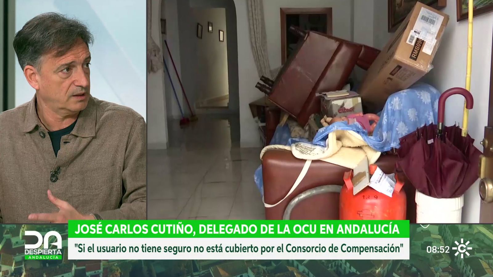 José Carlos Cutiño, portavoz OCU