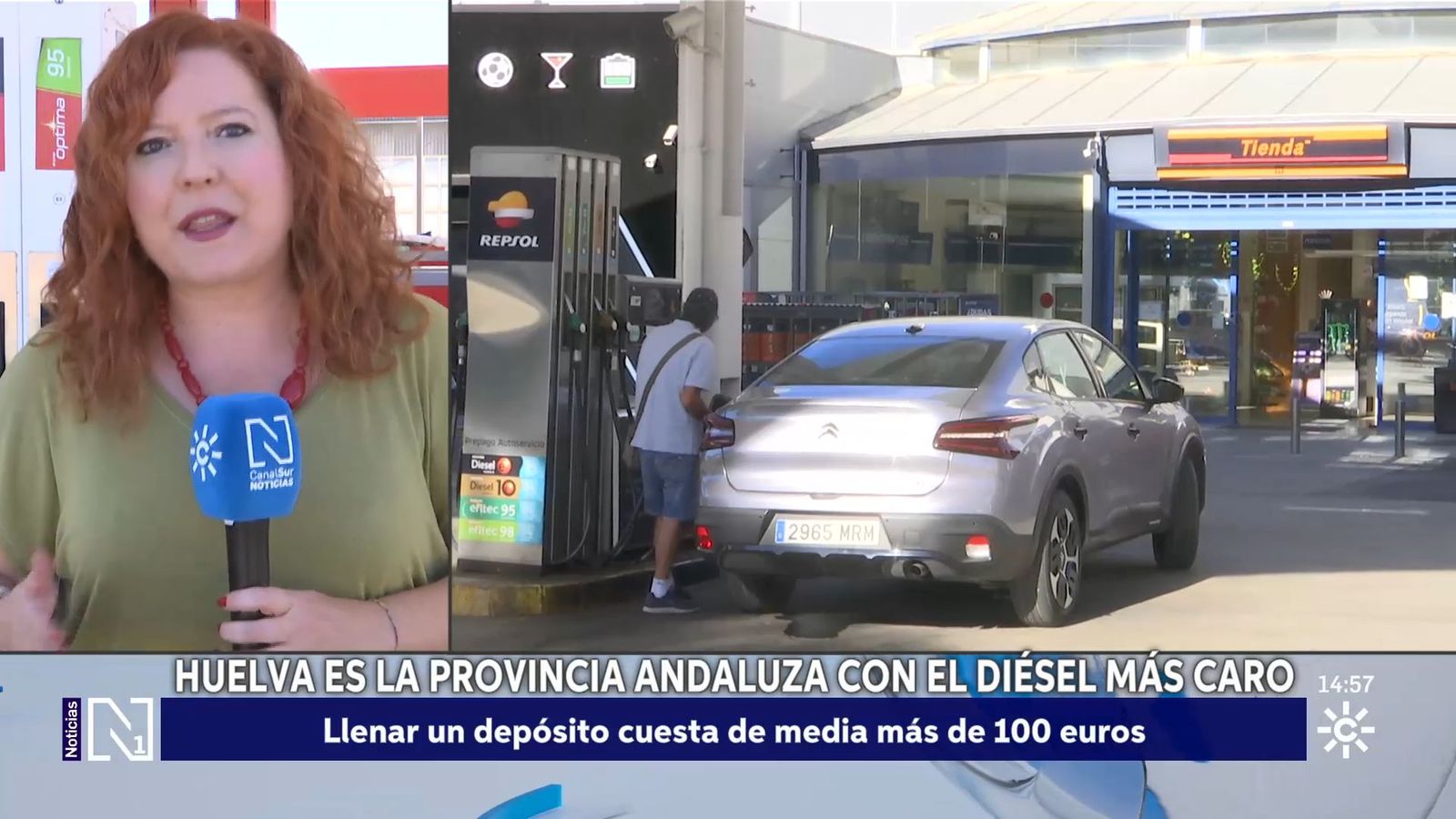 Huelva, la provincia andaluza con el gasoil más caro